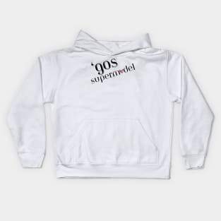 90s supermodel Kids Hoodie